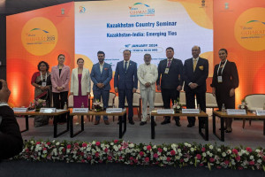 KazakhExport takes part in Vibrant Gujarat Global Summit