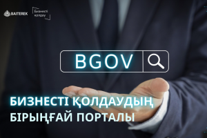 BGOV.KZ - БИЗНЕСТІ ҚАРЖЫЛЫҚ ҚОЛДАУҒА АРНАЛҒАН  БІР ТЕРЕЗЕ