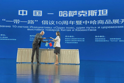 Stands with Kazakh products will appear in supermarkets in China