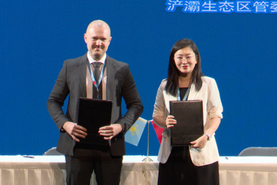 В супермаркетах Китая появятся стенды с казахстанской продукцией