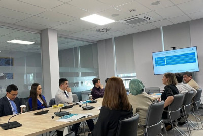 KazakhExport Түркістан облысының кәсіпкерлерімен кездесті