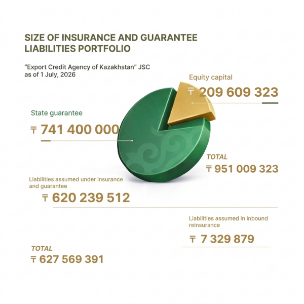 Size of insurance liability portfolio as of July 1, 2026